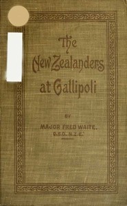 Cover of New Zealanders at Gallipoli — Text and Context