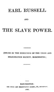 Cover of Earl Russell and the Slave Power — Context and Discussion