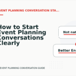 How to Start Event Planning Conversations Clearly