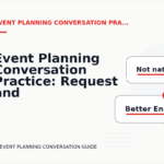Event Planning Conversation Practice: Request and Reply Examples