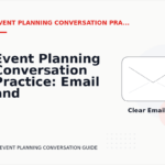 Event Planning Conversation Practice: Email and Message Examples